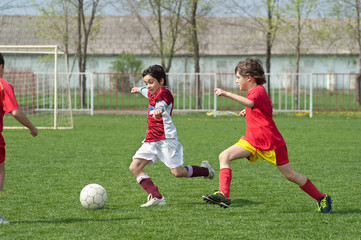 kids soccer game
