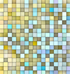 abstract 3d gradient backdrop in multiple yellow blue