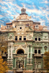 Naklejka premium old house