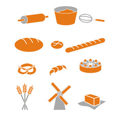 back-icons, symbole
