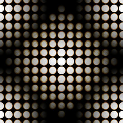 Cotton fabric Seamless light diodes pattern