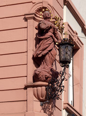Heiligenfigur in Karlstadt