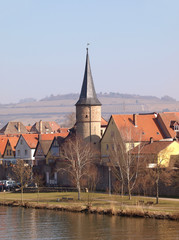 Obraz premium Stadtturm in Karlstadt