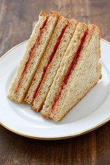 peanut butter & jelly sandwich
