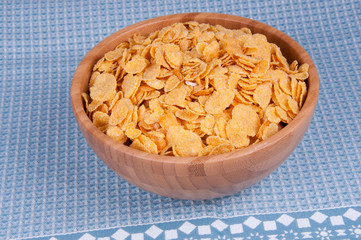 flakes in bowl