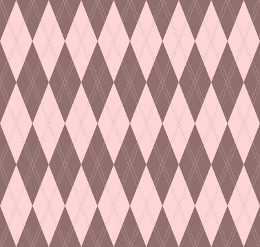 Seamless argyle background pattern