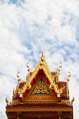Fototapeta premium Belfry in thai temple
