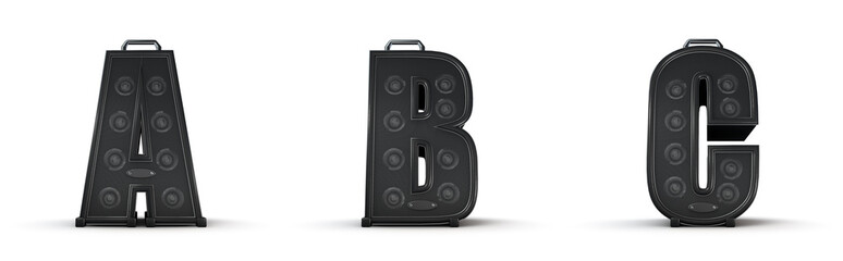 Amplifier alphabet A B C