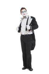 studio shot of actor