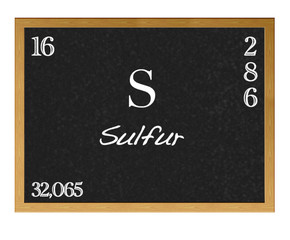 Sulfur.