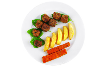 fried french cutlets