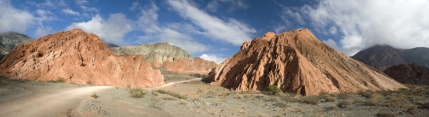 Obraz premium Seven colors hill. Purmamarca, Argentina