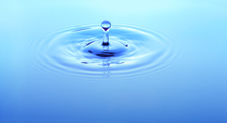 Image of water drop closeup