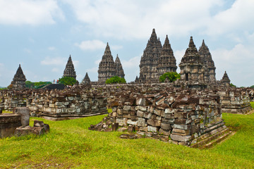prambanan ruin, Yogyakarta, Java, Indonesia.