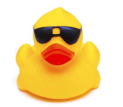 A Cartoon Duck with Sunglasses on and Wearing Hiphop Clothes · Creative  Fabrica