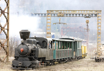 steam locomotive, Cierny Balog, Slovakia