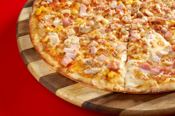 Pizza neat's tongue