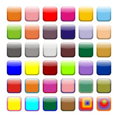 Colored App Buttons, Icons