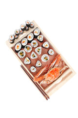Maki Roll with live crab