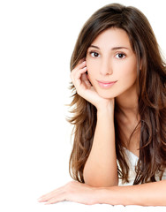 Fototapeta premium beautiful brunette