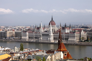 Obraz premium Sehenswürdigkeiten in Budapest