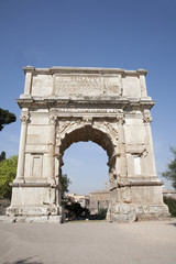 Obraz premium Rome - Titus triumph arch