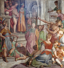 Rome - Jesus Christ for Pilatus -  Santa Prassede