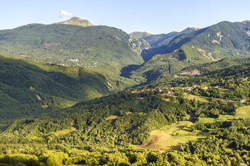 Landscape in the Appennino