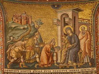 Rome - The Adoration of the Magi- Santa Maria in Trastevere