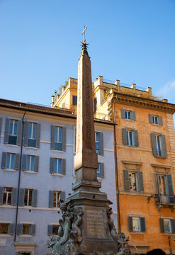Egyptian obelisks Macuteo in Rotunda square