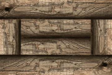Old faded wooden background