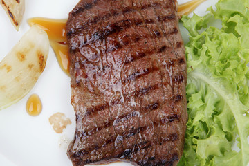 roast steak boneless with roast onion