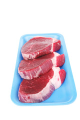 raw uncooked fat lamb