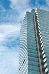Fototapeta premium High rise building with blue sky