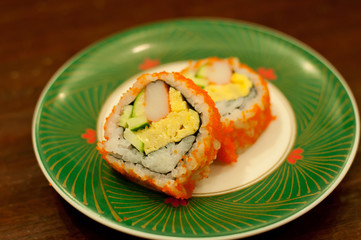 sushi japanese main food