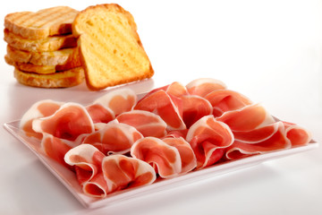 piatto di prosciutto