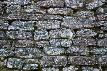 Background ruin wall