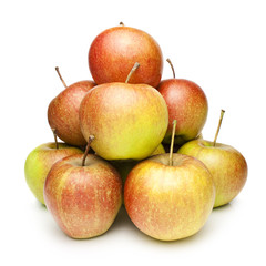 red apples
