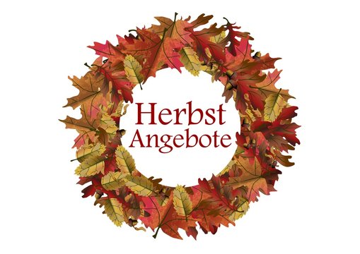 Herbst Angebote Kranz