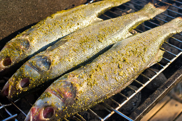 Fishes on the BBQ
