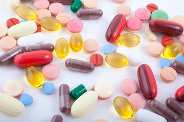 Pills, tablets and capsules