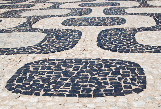 Mosaic of sidewalk Ipanema