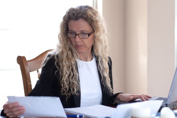 Woman worried about bills