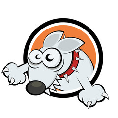 Obraz premium hund symbol lustig