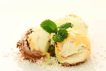 assorted ice cream