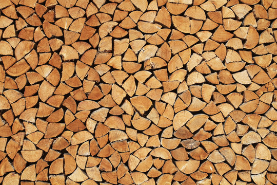 Brennholz-Textur