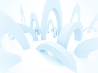  3d Abstract Architecture Background 