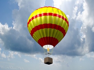 Fototapeta premium Hot air Balloon.