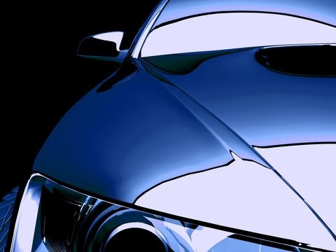 My own 3D car design