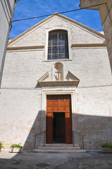 Obraz premium St. Agostino church. Acquaviva delle Fonti. Puglia. Italy.